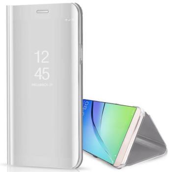 Tok álló (aktív FLIP, oldalra nyíló, asztali tartó funkció, tükrös felület, Mirror View Case) EZÜST Samsung Galaxy A15 (SM-A155), Galaxy A15 5G (SM-A156) kép