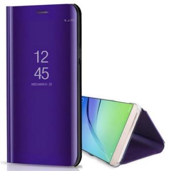 Tok álló (aktív FLIP, oldalra nyíló, asztali tartó funkció, tükrös felület, Mirror View Case) LILA Samsung Galaxy A15 (SM-A155), Galaxy A15 5G (SM-A156) kép