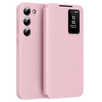 Tok álló (aktív FLIP, oldalra nyíló, Smart View Cover) RÓZSASZÍN Samsung Galaxy S23 (SM-S911) kép