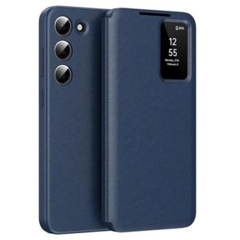 Tok álló (aktív FLIP, oldalra nyíló, Smart View Cover) SÖTÉTKÉK Samsung Galaxy S23 (SM-S911) kép