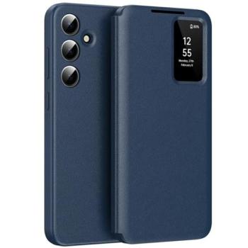 Tok álló (aktív FLIP, oldalra nyíló, Smart View Cover) SÖTÉTKÉK kép