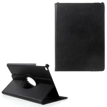 Tok álló, bőr hatású (aktív FLIP, asztali tartó funkció, 360°-ban forgatható) FEKETE Apple IPAD 9.7 (2018), Apple IPAD 9.7 (2017) kép