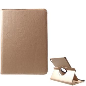 Tok álló, bőr hatású (FLIP, asztali tartó funkció, 360°-ban forgatható) ARANY Apple IPAD Pro 12.9 (2018) kép