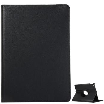 Tok álló, bőr hatású (FLIP, asztali tartó funkció, 360°-ban forgatható) FEKETE Apple IPAD 10.2 (2019), Apple IPAD 10.2 (2020), Apple IPAD 10.2 (2021) kép