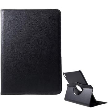 Tok álló, bőr hatású (FLIP, asztali tartó funkció, 360°-ban forgatható) FEKETE Apple IPAD Pro 11 (2018) kép