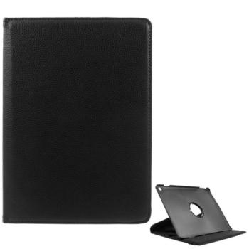 Tok álló, bőr hatású (FLIP, asztali tartó funkció, 360°-ban forgatható) FEKETE Huawei MediaPad M3 Lite 10 LTE, Huawei MediaPad M3 Lite 10 WIFI kép