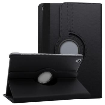 Tok álló, bőr hatású (FLIP, asztali tartó funkció, 360°-ban forgatható) FEKETE Huawei MediaPad M6 10.8 WIFI, Huawei MediaPad M6 10.8 LTE kép