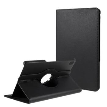 Tok álló, bőr hatású (FLIP, asztali tartó funkció, 360°-ban forgatható) FEKETE Lenovo Tab P11 (TB-J606F), Lenovo Tab P11 5G (TB-J607Z), Lenovo Tab P11 Plus (TB-J616F) kép