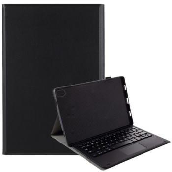 Tok álló, bőr hatású (FLIP, bluetooth billentyűzet, asztali tartó funkció, QWERTY, angol nyelvű) FEKETE Lenovo Tab P11 (TB-J606F), Lenovo Tab P11 5G (TB-J607Z), Lenovo Tab P11 Plus (TB-J616F) kép