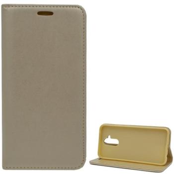 Tok álló, bőr hatású (FLIP, oldalra nyíló, asztali tartó) ARANY Huawei Mate 20 Lite kép