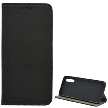 Tok álló, bőr hatású (FLIP, oldalra nyíló, asztali tartó funkció) FEKETE Samsung Galaxy A50 (SM-A505F), Samsung Galaxy A30s (SM-A307F), Samsung Galaxy A50s (SM-A507F) kép