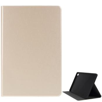 Tok álló, bőr hatású (FLIP, oldalra nyíló, asztali tartó funkció, prémium) ARANY Huawei MediaPad M6 10.8 WIFI, Huawei MediaPad M6 10.8 LTE kép