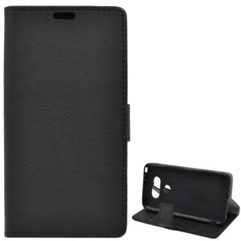 Tok álló, bőr hatású (FLIP, oldalra nyíló, asztali tartó funkció, prémium) FEKETE LG G5 (H850) kép