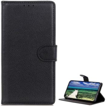 Tok álló, bőr hatású (FLIP, oldalra nyíló, asztali tartó funkció, prémium) FEKETE Nokia XR20 kép