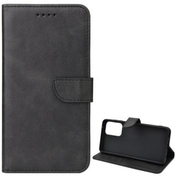 Tok álló, bőr hatású (FLIP, oldalra nyíló, asztali tartó funkció, prémium) FEKETE Samsung Galaxy A72 4G (SM-A725F), Samsung Galaxy A72 5G (SM-A726F) kép