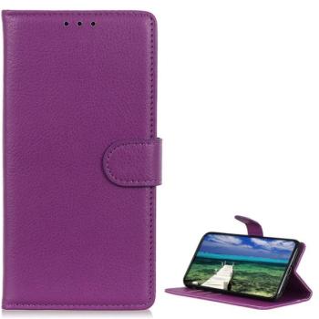 Tok álló, bőr hatású (FLIP, oldalra nyíló, asztali tartó funkció, prémium) LILA Google Pixel 7 Pro kép