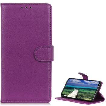 Tok álló, bőr hatású (FLIP, oldalra nyíló, asztali tartó funkció, prémium) LILA Google Pixel 7 kép