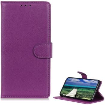 Tok álló, bőr hatású (FLIP, oldalra nyíló, asztali tartó funkció, prémium) LILA Honor 70 kép