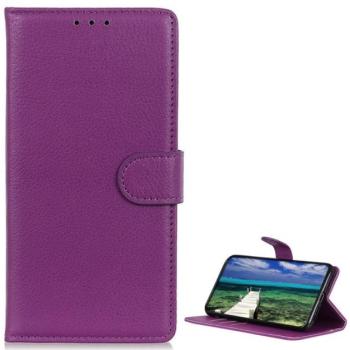 Tok álló, bőr hatású (FLIP, oldalra nyíló, asztali tartó funkció, prémium) LILA Nothing Phone (1) kép