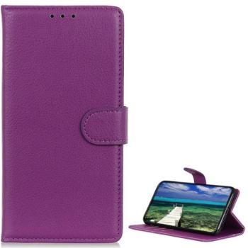 Tok álló, bőr hatású (FLIP, oldalra nyíló, asztali tartó funkció, prémium) LILA OnePlus Nord CE 2 Lite 5G kép