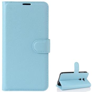 Tok álló, bőr hatású (FLIP, oldalra nyíló, asztali tartó funkció, prémium) VILÁGOSKÉK Alcatel A3 (OT-5046D) kép