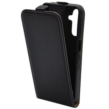 Tok álló, bőr hatású (FLIP, szilikon tartó) FEKETE Samsung Galaxy A15 5G (SM-A156), Galaxy A15 (SM-A155) kép