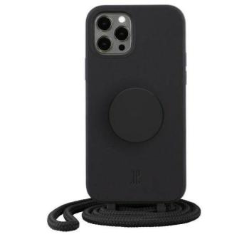 Tok JE PopGrip iPhone 12 Pro Max 6,7&quot; fekete 30161 (Just Elegance) tok kép