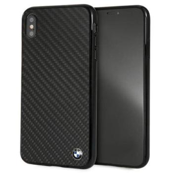Tok keménytok BMW BMHCI65MBC iPhone Xs Max fekete Signature-Carbom kép