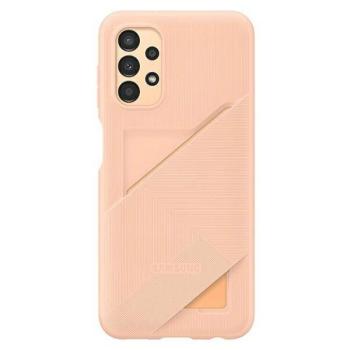 Tok Samsung EF-OA135TP A13 A135 őszibarack kártyatartós tok kép