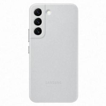 Tok Samsung EF-VS901LJ S22 S901 világosszürke bőr tok kép