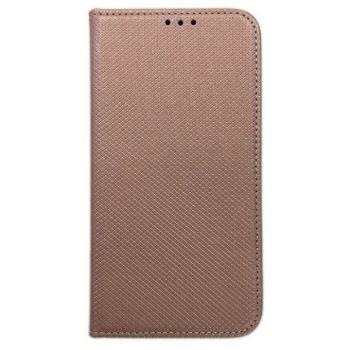 Tok Smart mágneses könyvtok Samsung S23 Plus S916 rózsaarany tok kép