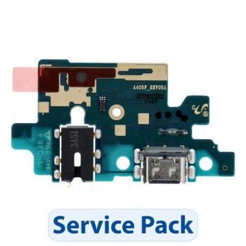 Töltő csatlakozó panel (gyári ServicePack) Samsung Galaxy A40 (A405F) [GH96-12454A] kép