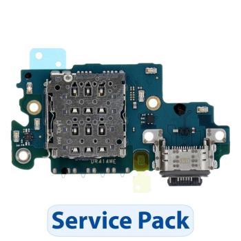 Töltő csatlakozó panel (gyári ServicePack) Samsung Galaxy A53 5G (A536B) [GH59-15556A] kép