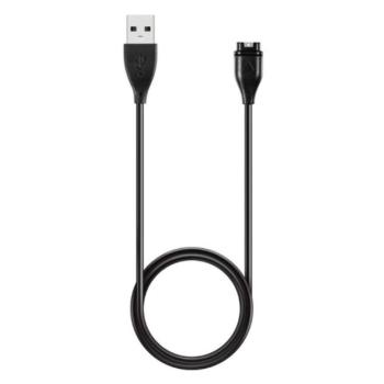 Töltőkábel (USB, 100cm, gyorstöltés támogatás) FEKETE Garmin Fenix 5, Garmin Fenix 5S, Garmin Fenix 5X, Garmin Forerunner 935 kép