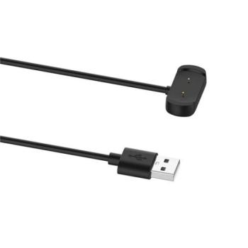 Töltőkábel USB (mágneses, 100cm) FEKETE Amazfit Bip 5, Active Edge, Active kép