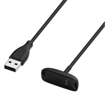 Töltőkábel USB (mágneses, 100cm) FEKETE Fitbit Inspire 2, Fitbit Ace 3 kép