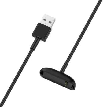 Töltőkábel USB (mágneses, 100cm) FEKETE Fitbit Inspire 3 kép