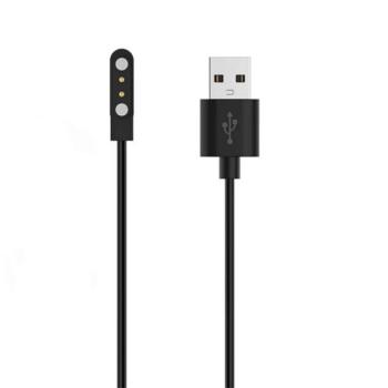 Töltőkábel USB (mágneses, 100cm) FEKETE Haylou LS10 RT2 kép