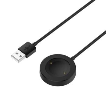 Töltőkábel USB (mágneses, 100cm) FEKETE Honor Watch GS 3 kép