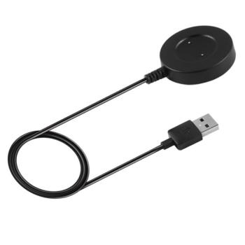 Töltőkábel USB (mágneses, 100cm) FEKETE Huawei Watch GT, Huawei Watch GT 2 46mm, Huawei Watch GT 2 42mm, Honor Watch Magic, Honor Watch GS Pro kép
