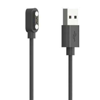 Töltőkábel USB (mágneses, 100cm) FEKETE Mibro Watch GS Pro, Watch C3, Watch T2 kép
