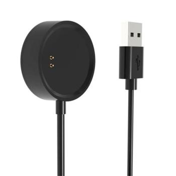 Töltőkábel USB (mágneses, 100cm) FEKETE Realme Watch kép