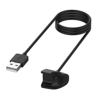 Töltőkábel USB (mágneses, 100cm) FEKETE Samsung Galaxy Fit 2 (SM-R220) kép
