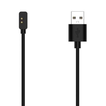 Töltőkábel USB (mágneses, 100cm) FEKETE Xiaomi Redmi Watch 2 Lite, Xiaomi Redmi Watch 2 kép
