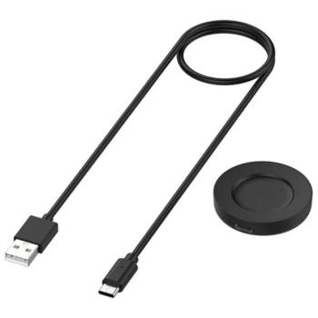 Töltőkábel USB (mágneses, 100cm) FEKETE Xiaomi Watch S1 GL, Watch S1 kép