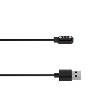 Töltőkábel USB (mágneses, 100cm) FEKETE kép
