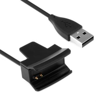 Töltőkábel USB (mágneses, 30cm) FEKETE Fitbit Alta kép