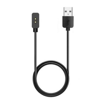Töltőkábel USB (mágneses, 60cm) FEKETE Xiaomi Band 8 kép