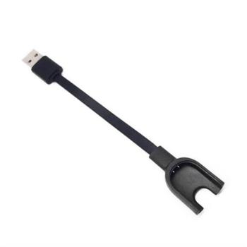 Töltőkábel USB (mágneses) FEKETE Xiaomi MI Band 3 kép