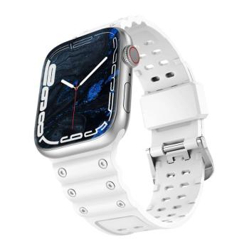 Triple Protection csereszíj Apple Watch Ultra, SE, 9, 8, 7, 6, 5, 4, 3, 2, 1 (49, 45, 44, 42 mm) fehér kép